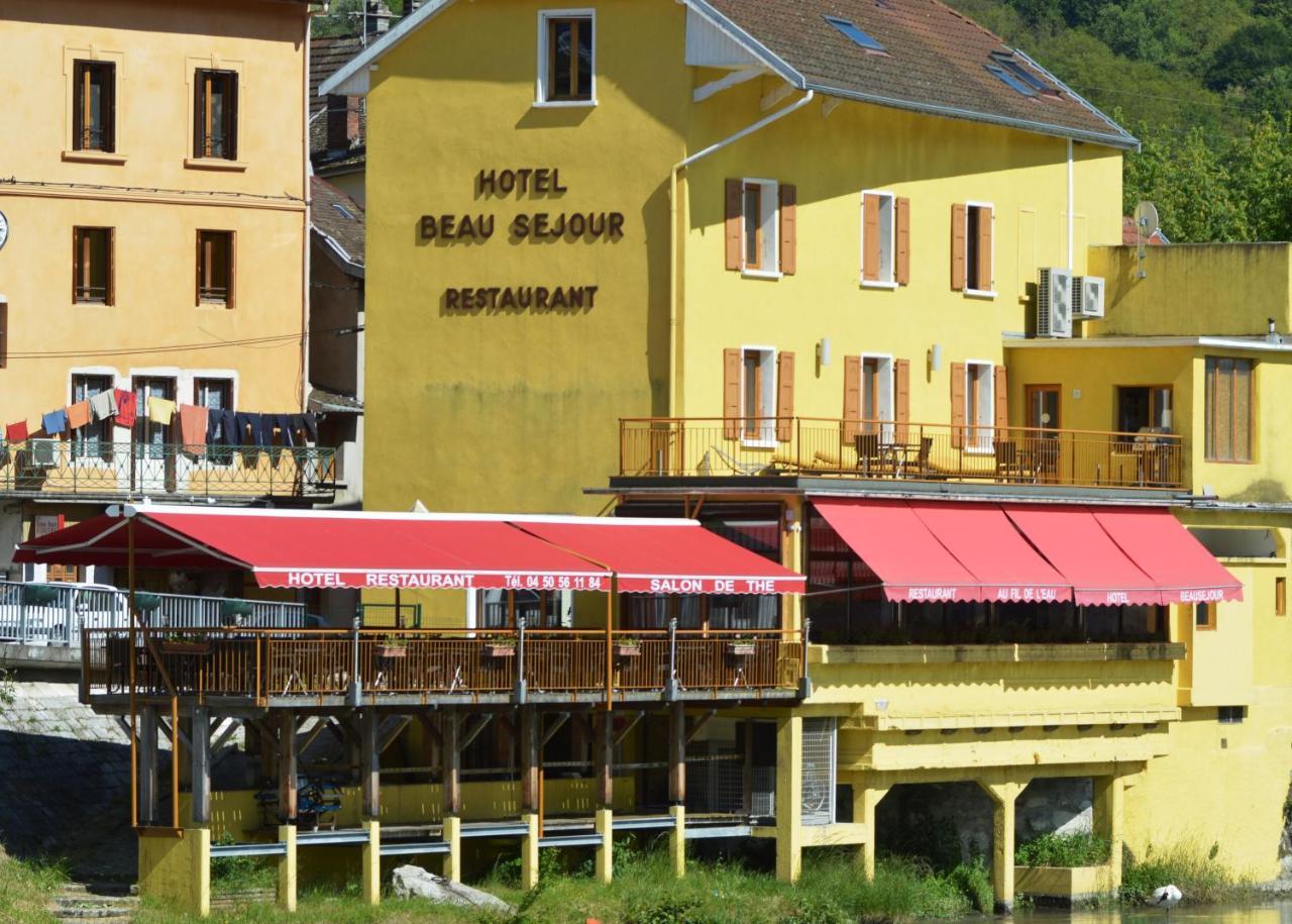 Hotel Au Fil De L'Eau Seyssel Exterior foto